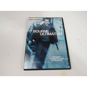 The Bourne Ultimatum DVD 2007 Widescreen Matt Damon Action Thriller Movie